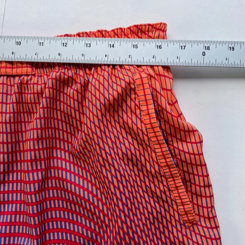 Nike Swim Trunks Board Shorts Quick Dry Athletic Geometric Print‎ L